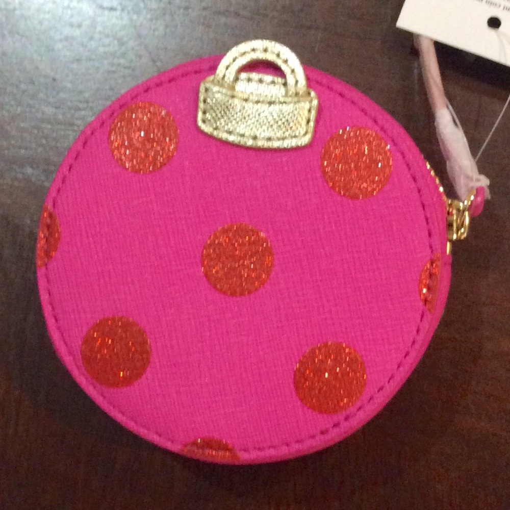 Kate Spade Steal The Spotlight Ornament Coin Purse